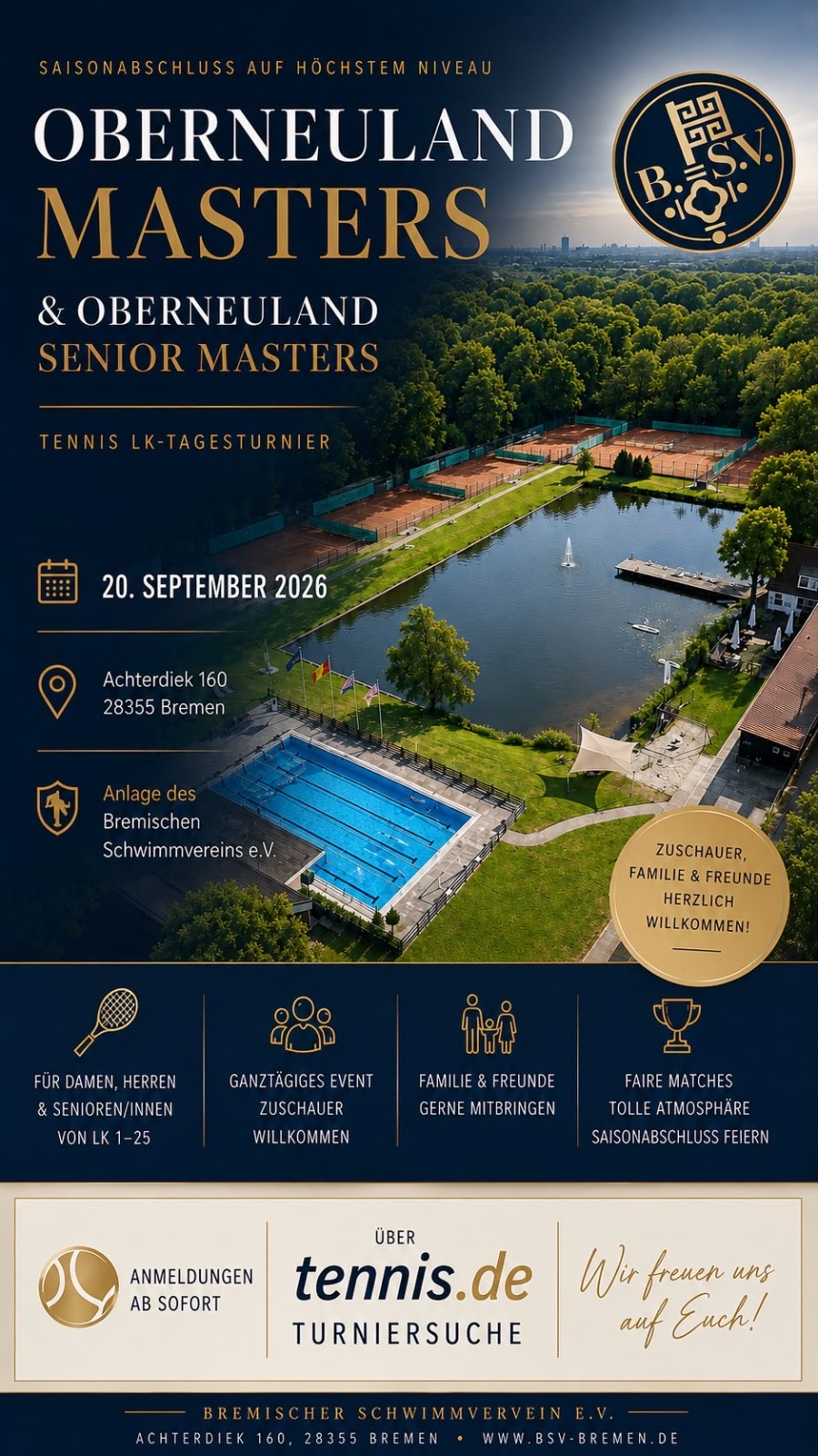 Tennis LK-Tagesturnier Oberneuland Masters & Oberneuland Senior Masters